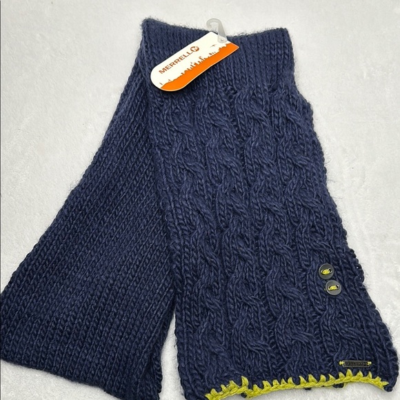 Merrell Navy Knit Scarf - Picture 1 of 5